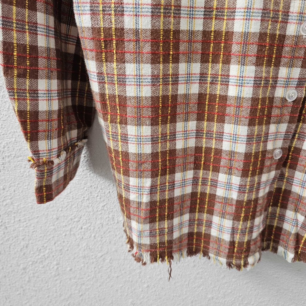 Plaid button up NWT
