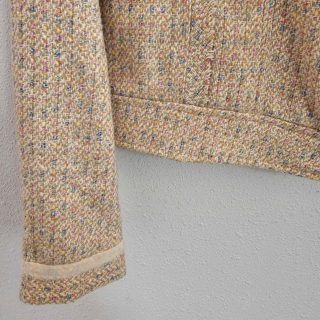 Tweed moto jacket