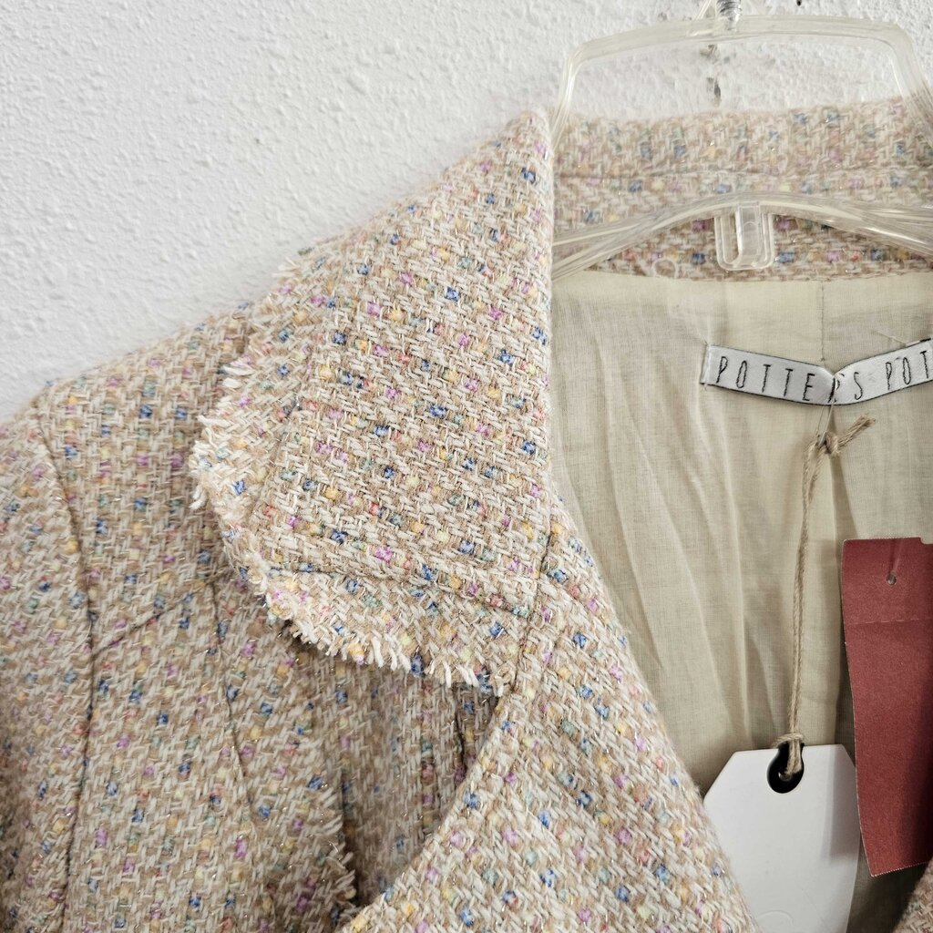 Tweed moto jacket