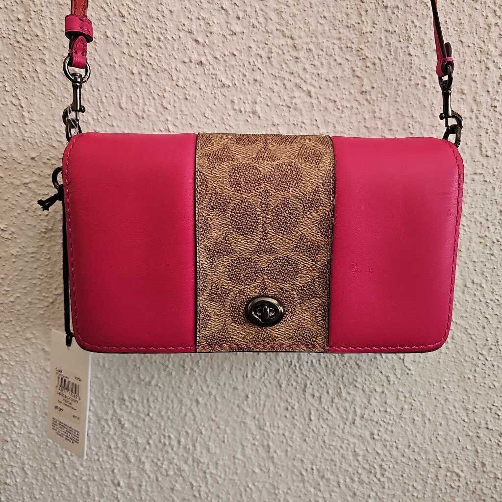 Monogram and Pink Crossbody NWT