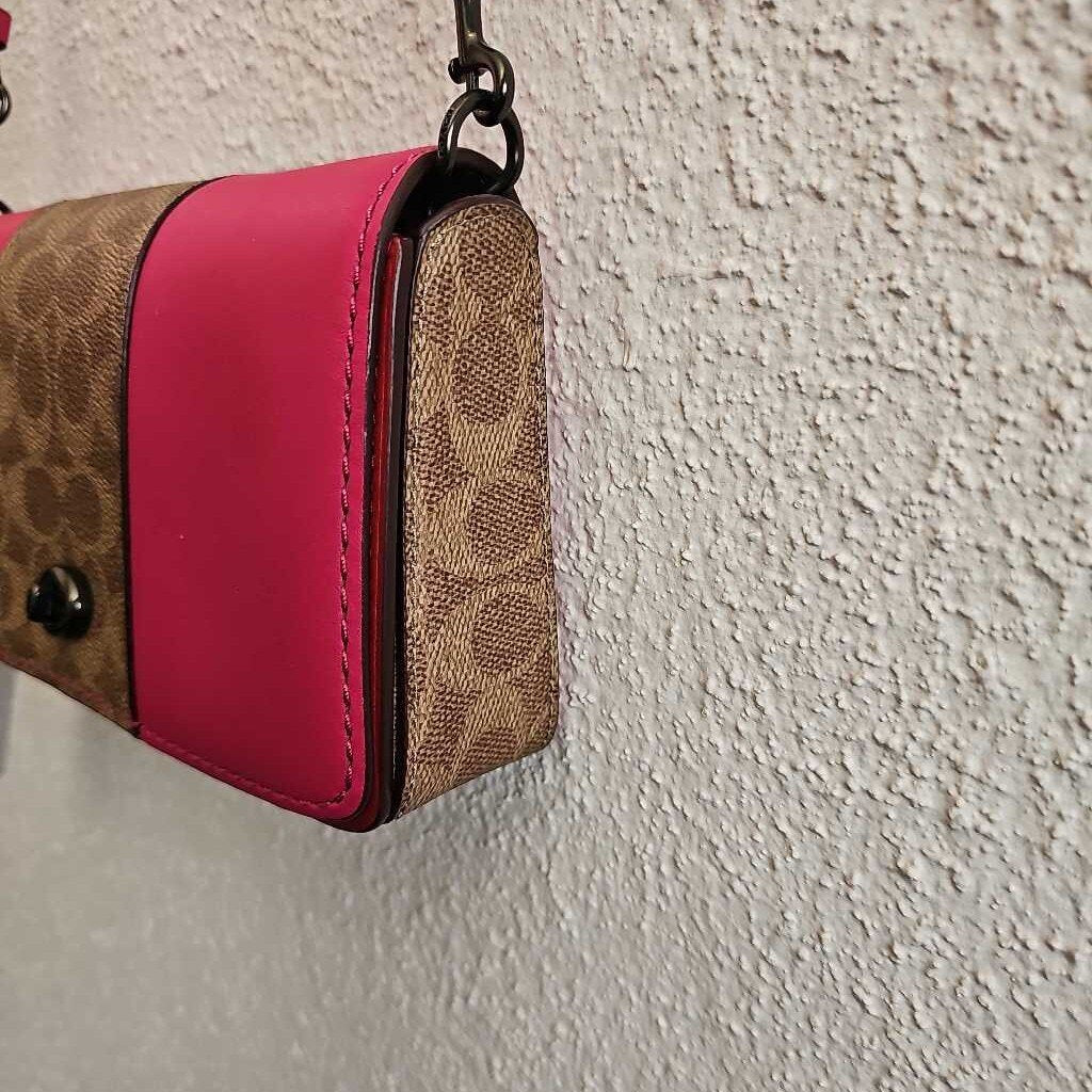 Monogram and Pink Crossbody NWT