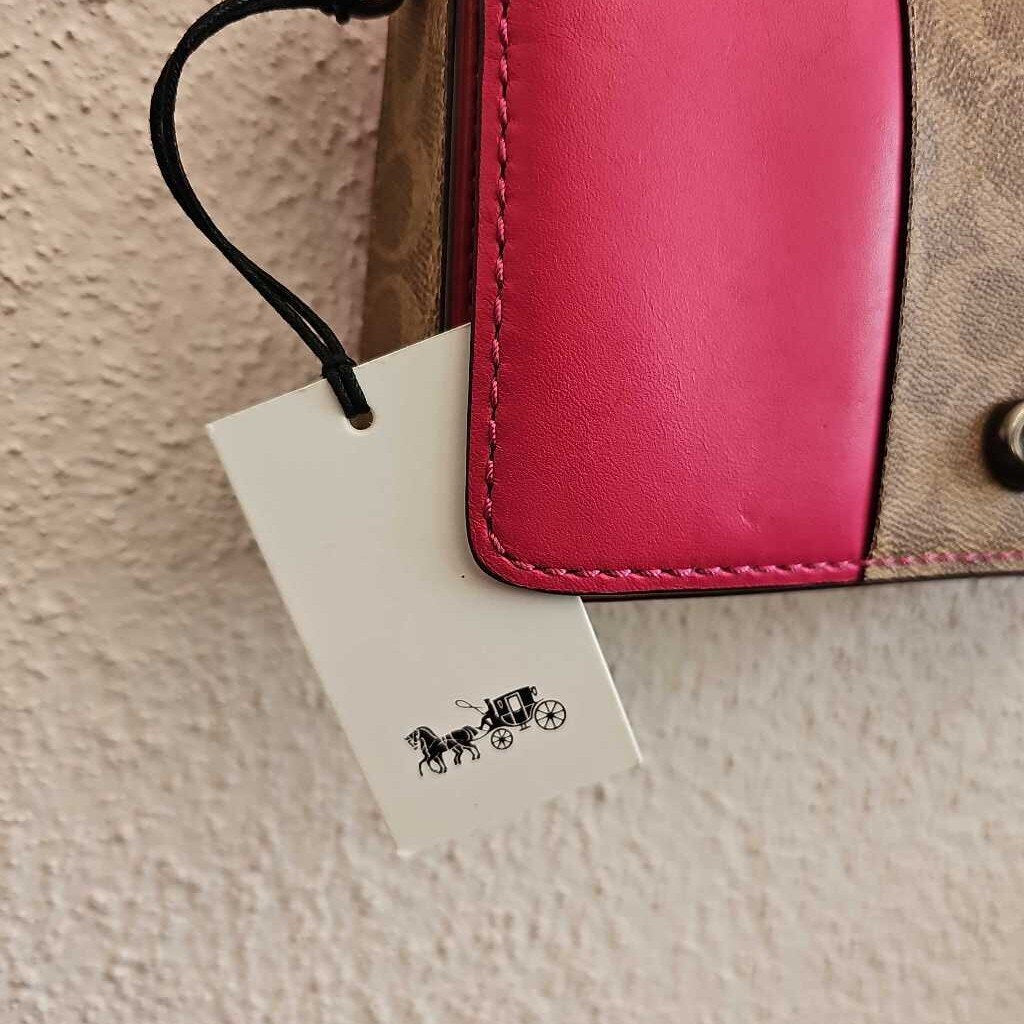Monogram and Pink Crossbody NWT