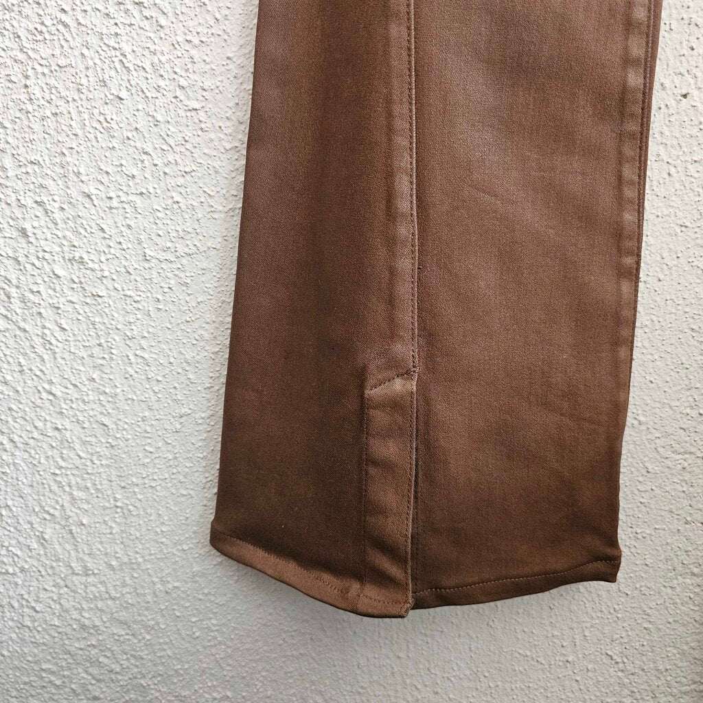 Waxed denim
