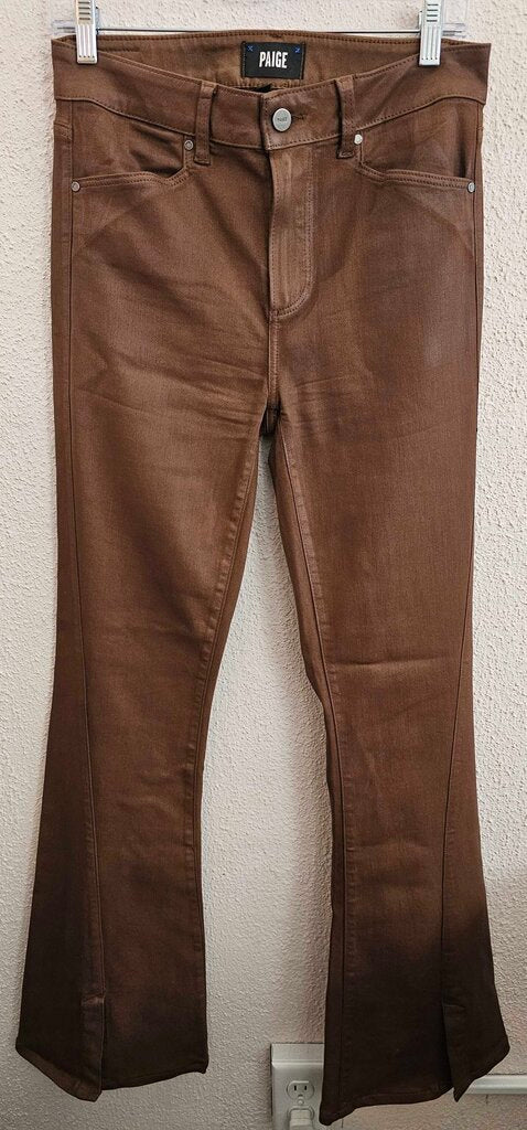 Waxed denim