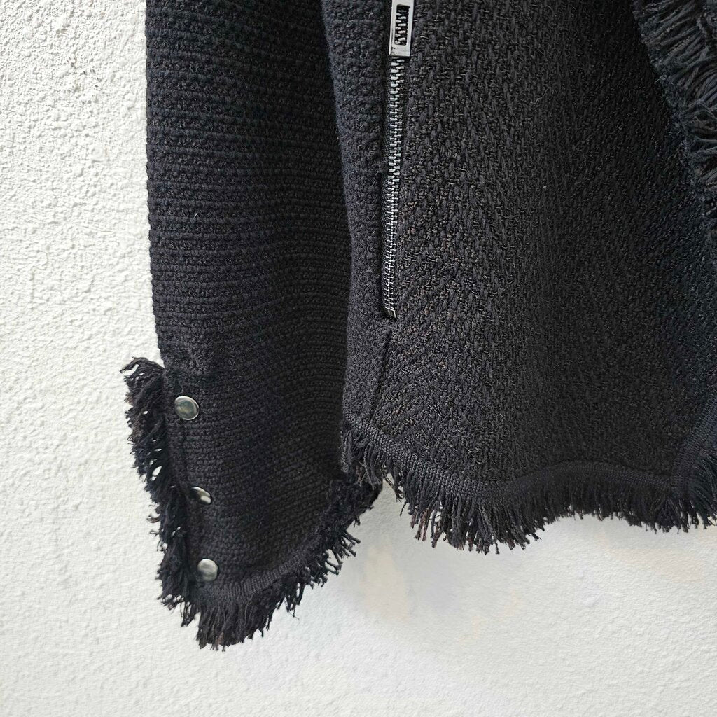 Drape front Tweed