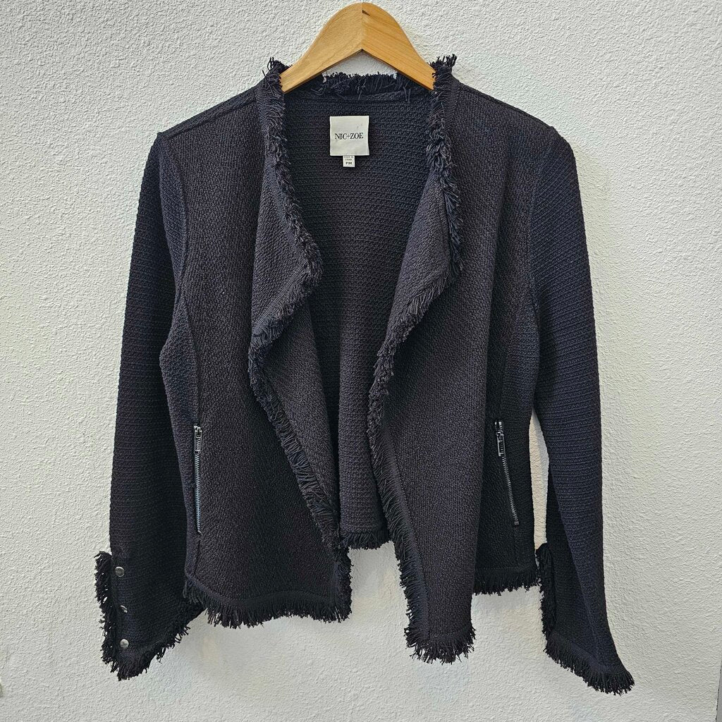 Drape front Tweed