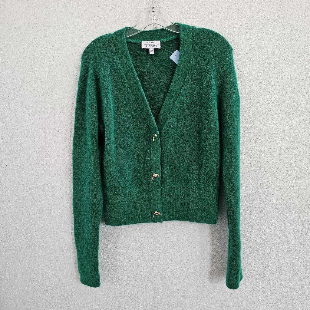 Cardigan with dolphin buttons