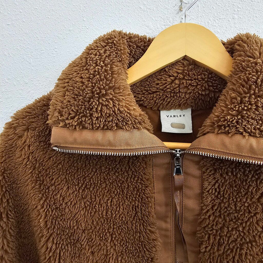 Fuzzy Half Zip Pullover