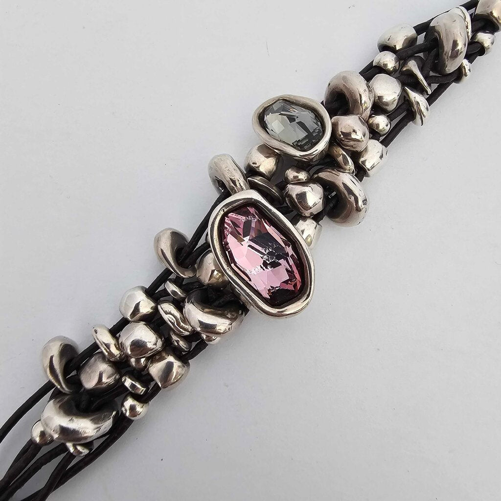 UnoDe50 cuff with stones