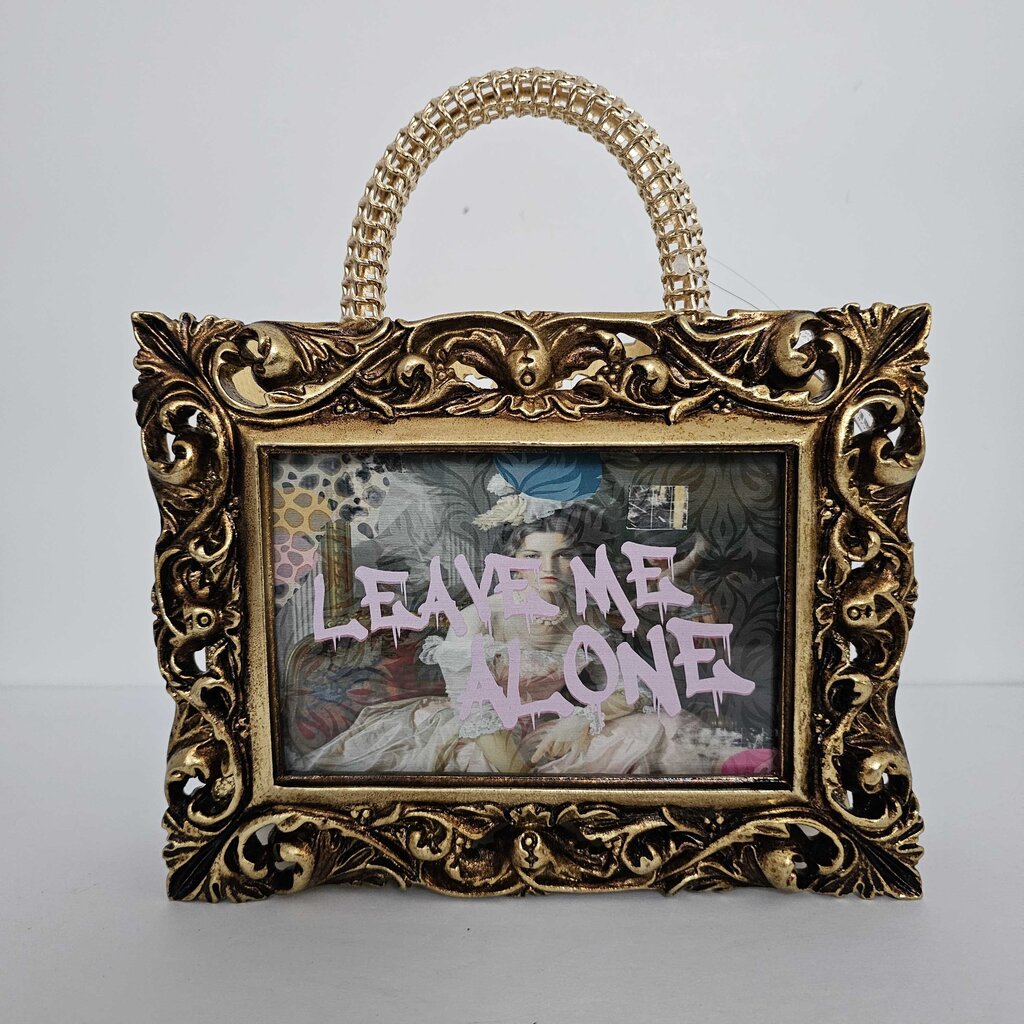 leave me alone framed