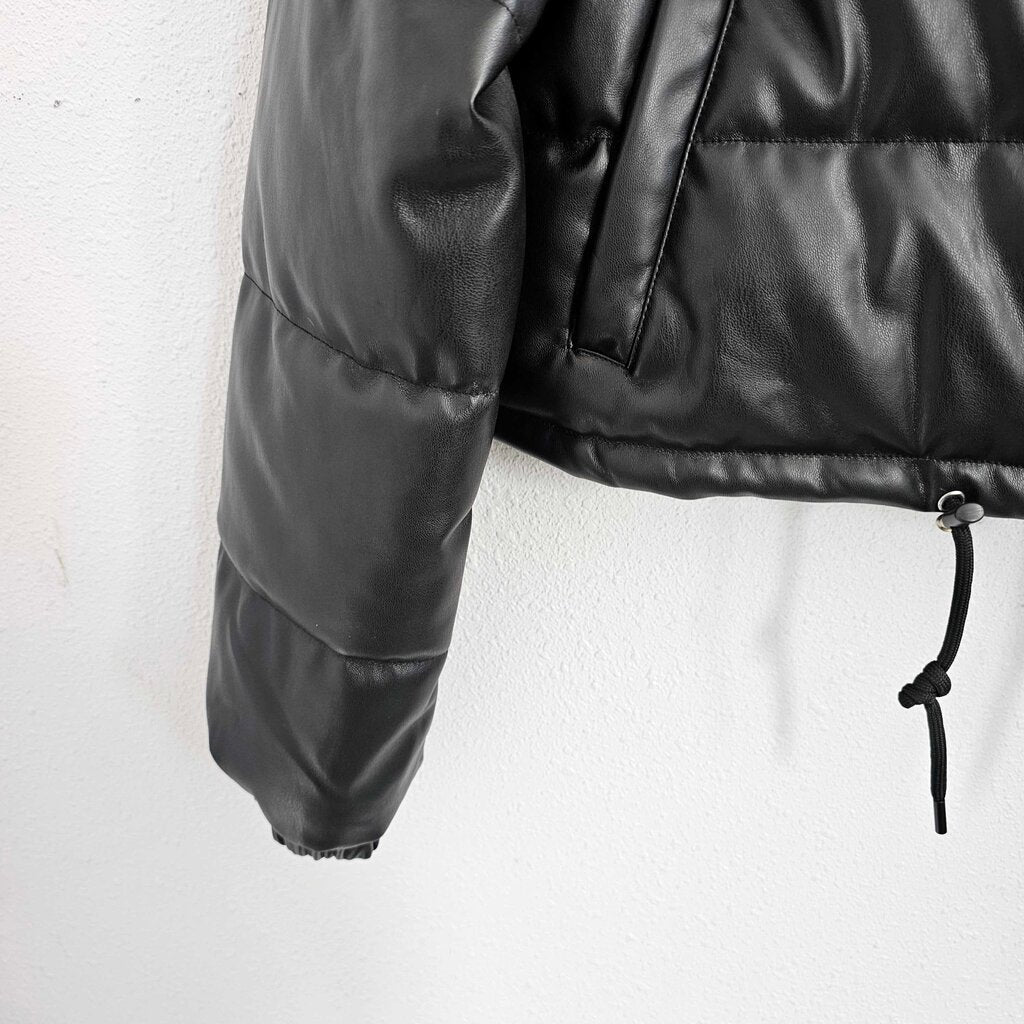 Cropped Vegan Puffer