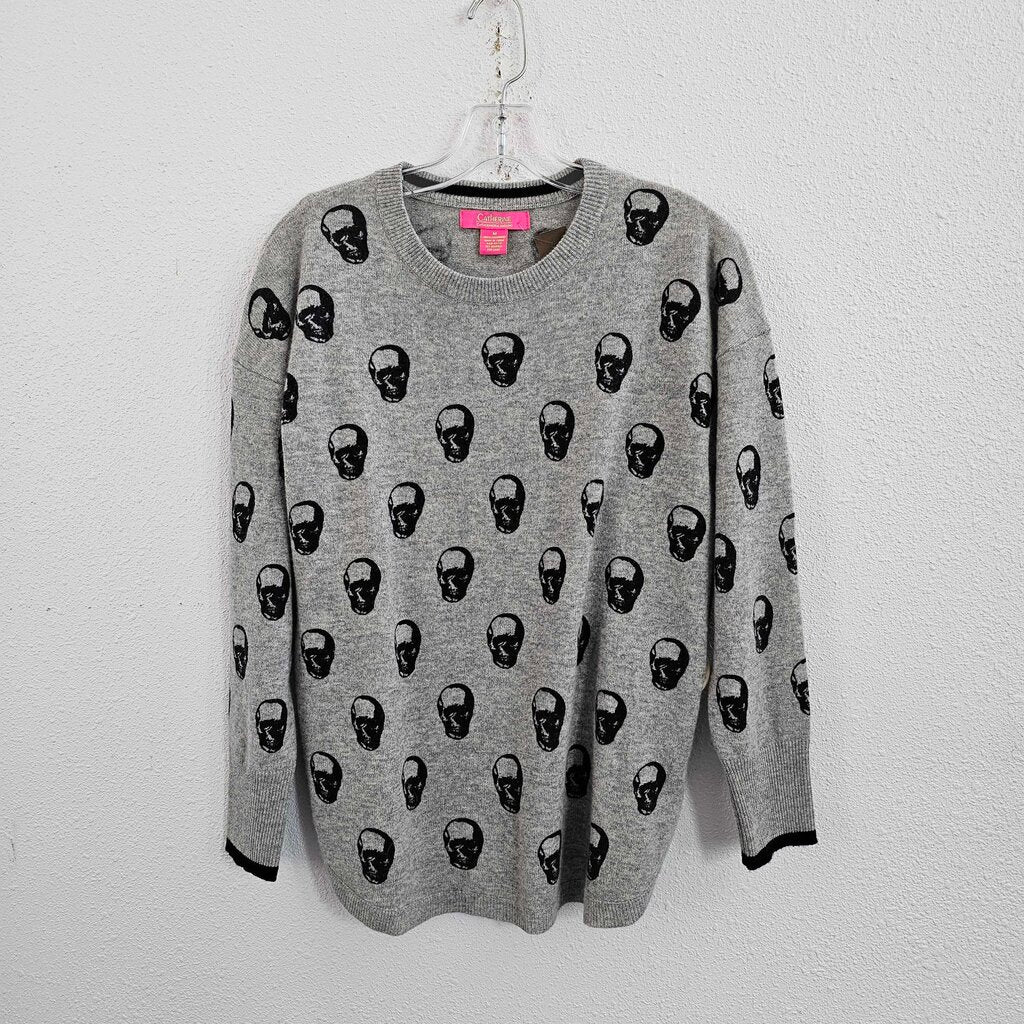 Cashmere skull print