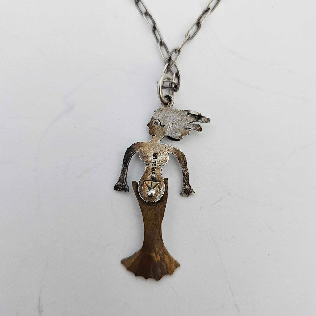 Sterling Mermaid necklace