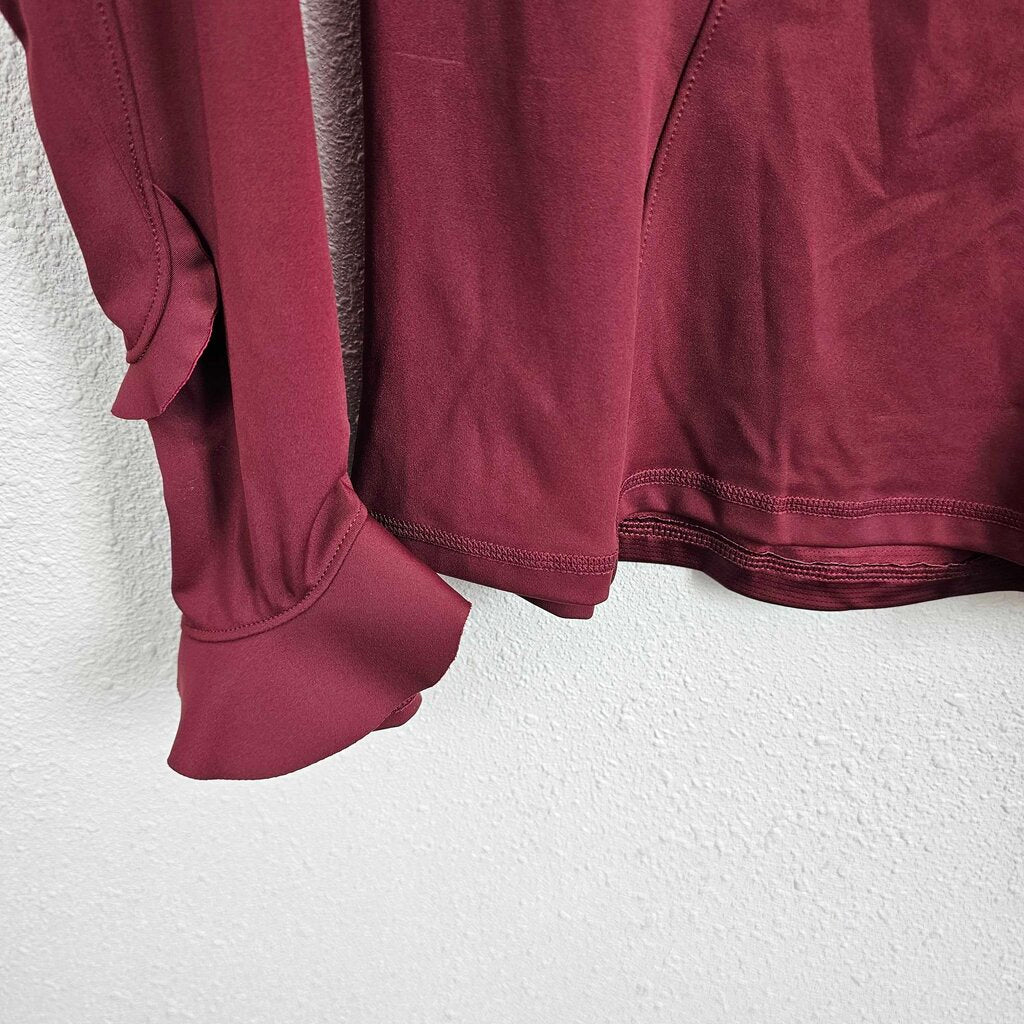 ruffle long sleeve