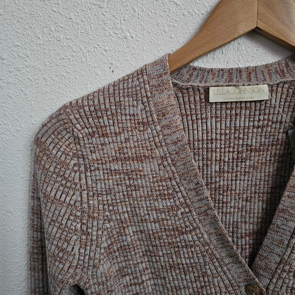 ribbed cardigan