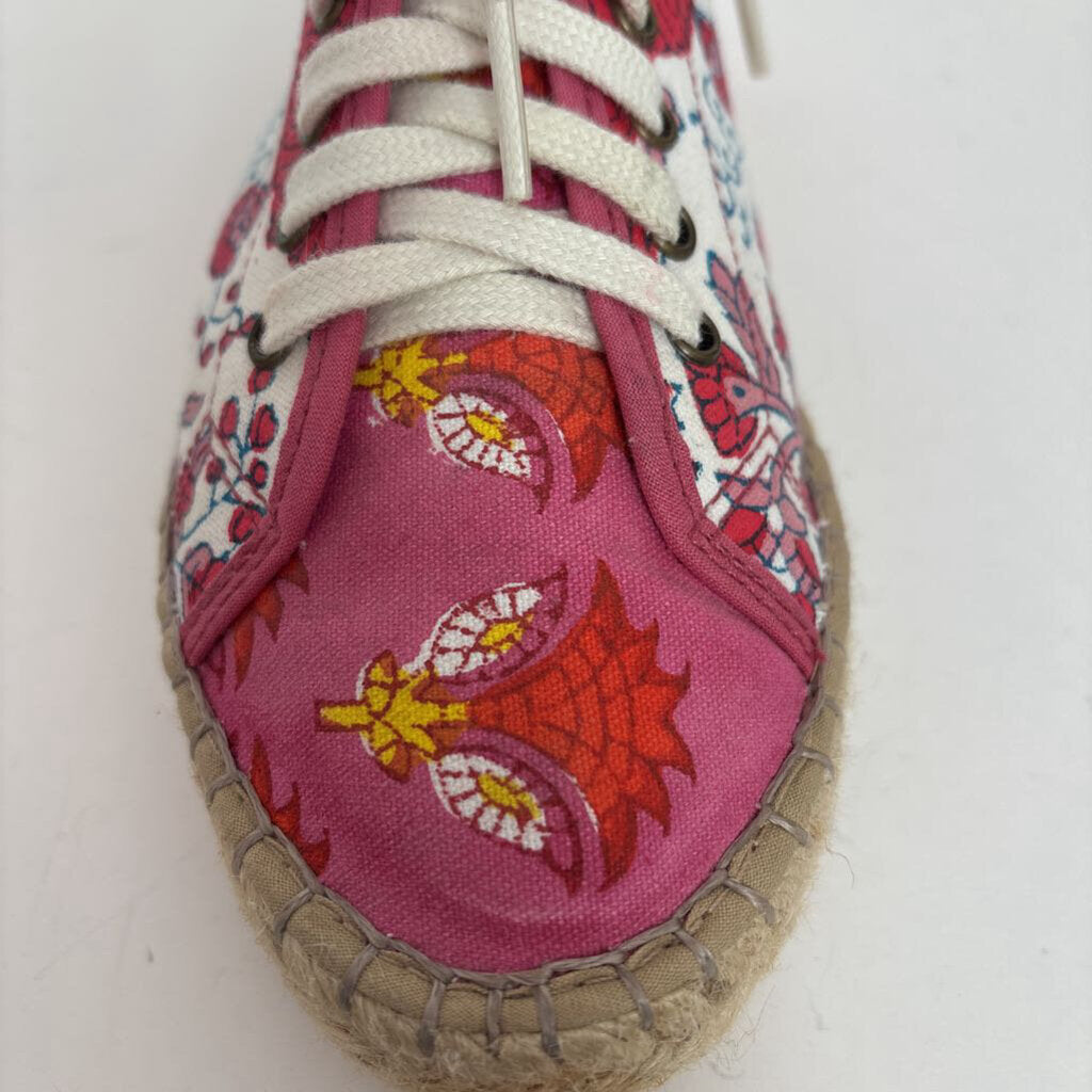 floral, espadrille