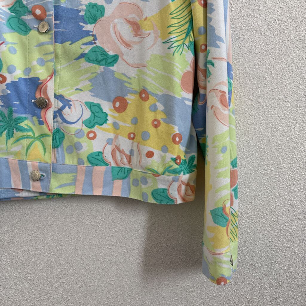 Print Cami Jacket Set