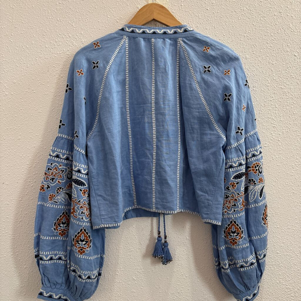 embroidered