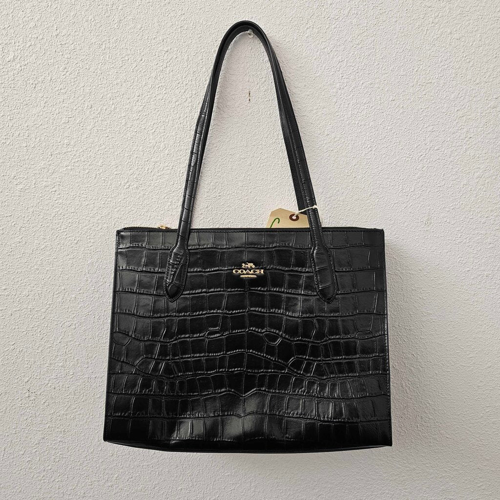 leather faux reptile