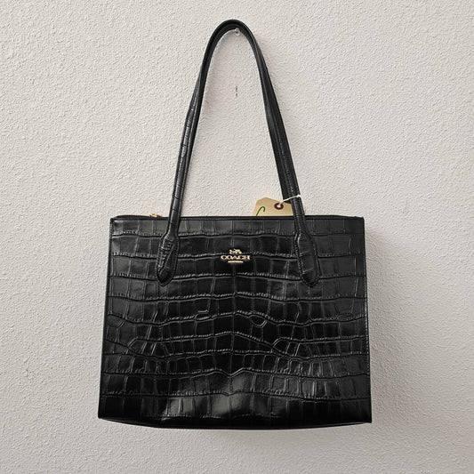 leather faux reptile