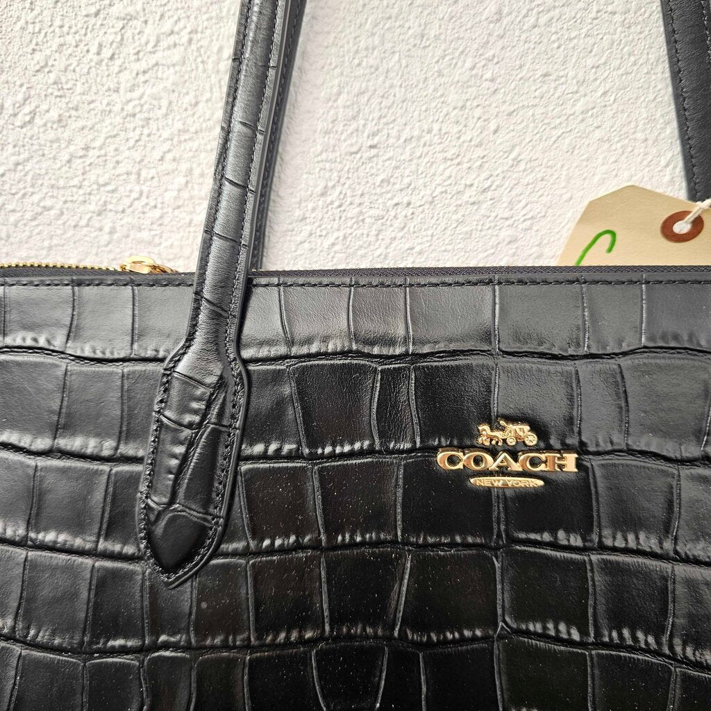 leather faux reptile