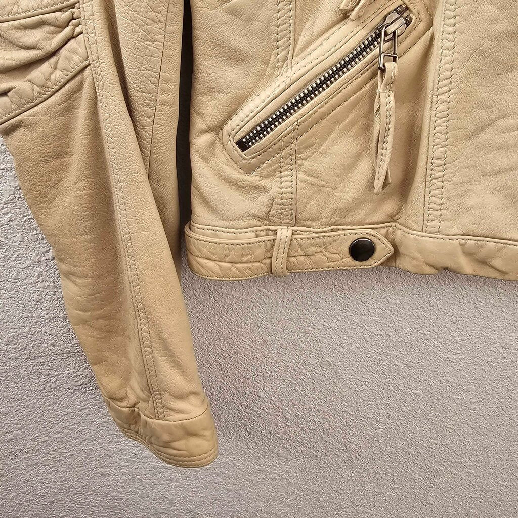 Leather moto