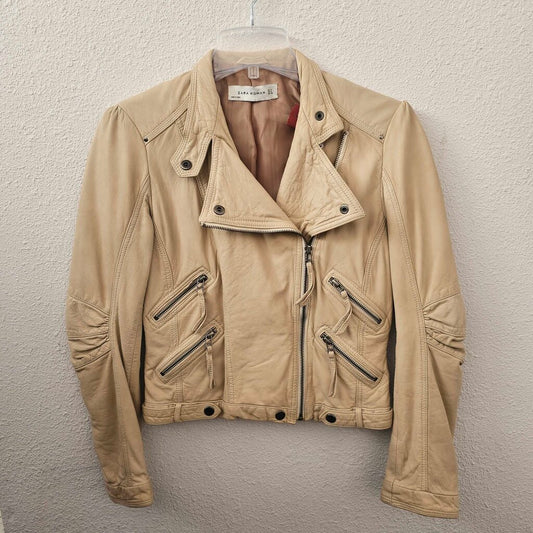 Leather moto