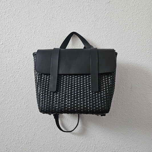 woven backpack