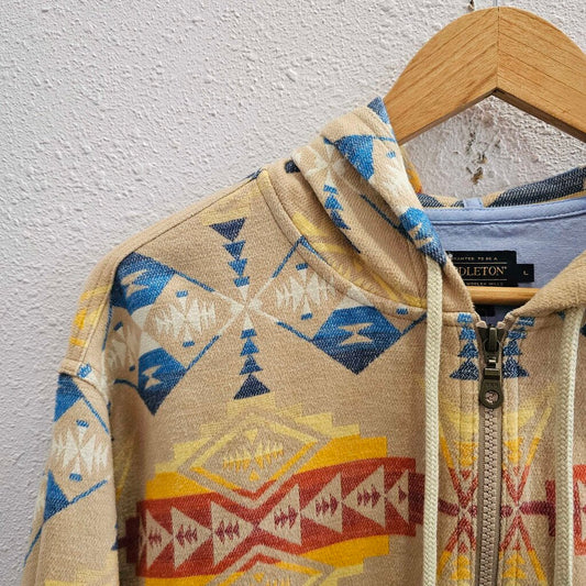 Aztec Print Hoodie