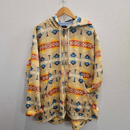 Aztec Print Hoodie