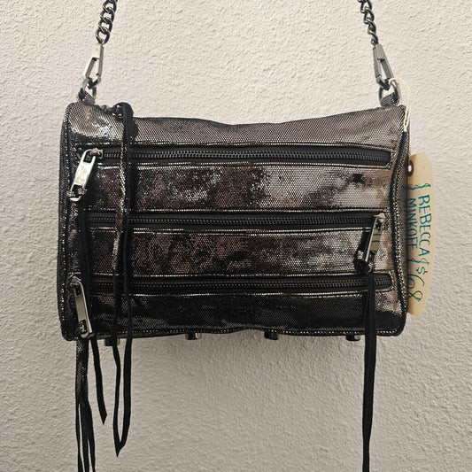 Pewter Crossbody with chain strap