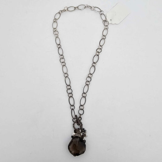 faceted smoky quartz