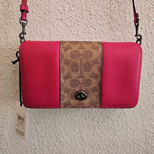 Monogram and Pink Crossbody NWT