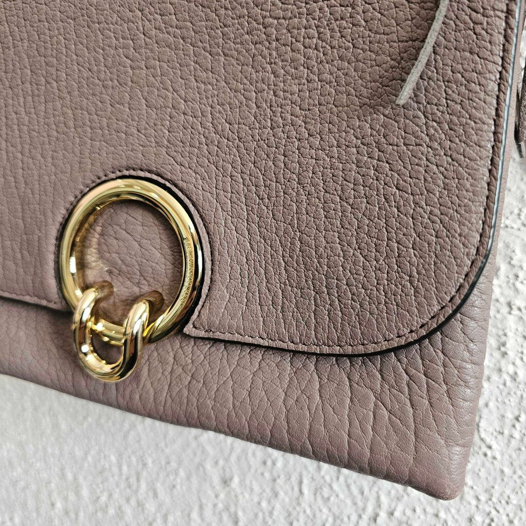 Leather with Fringe on Strap