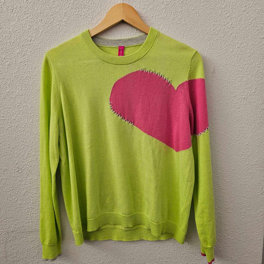 LS Sweater with large heart