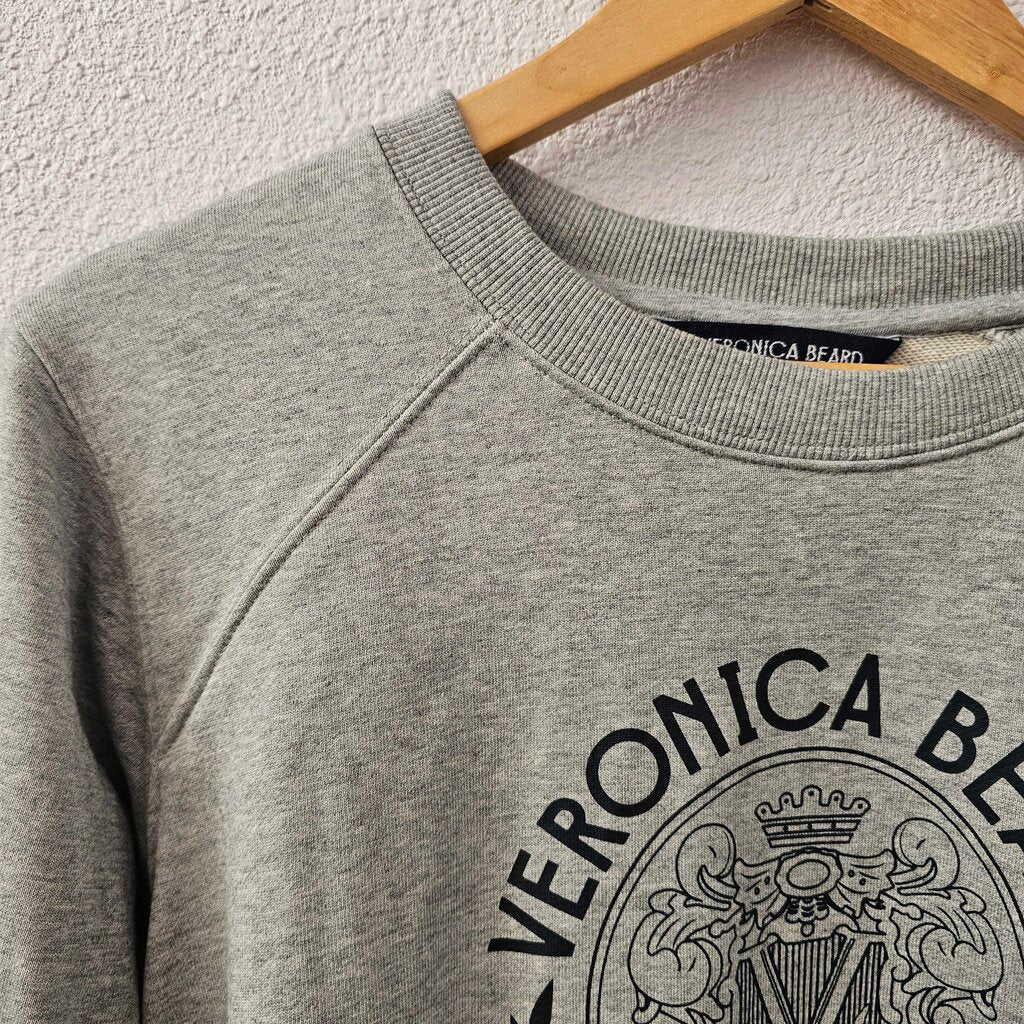 Print front pullover