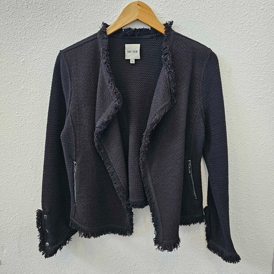 Drape front Tweed