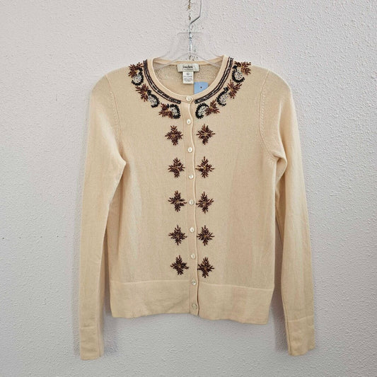 Beaded cashmere