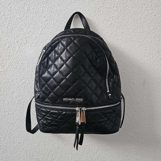 Quilted backpack