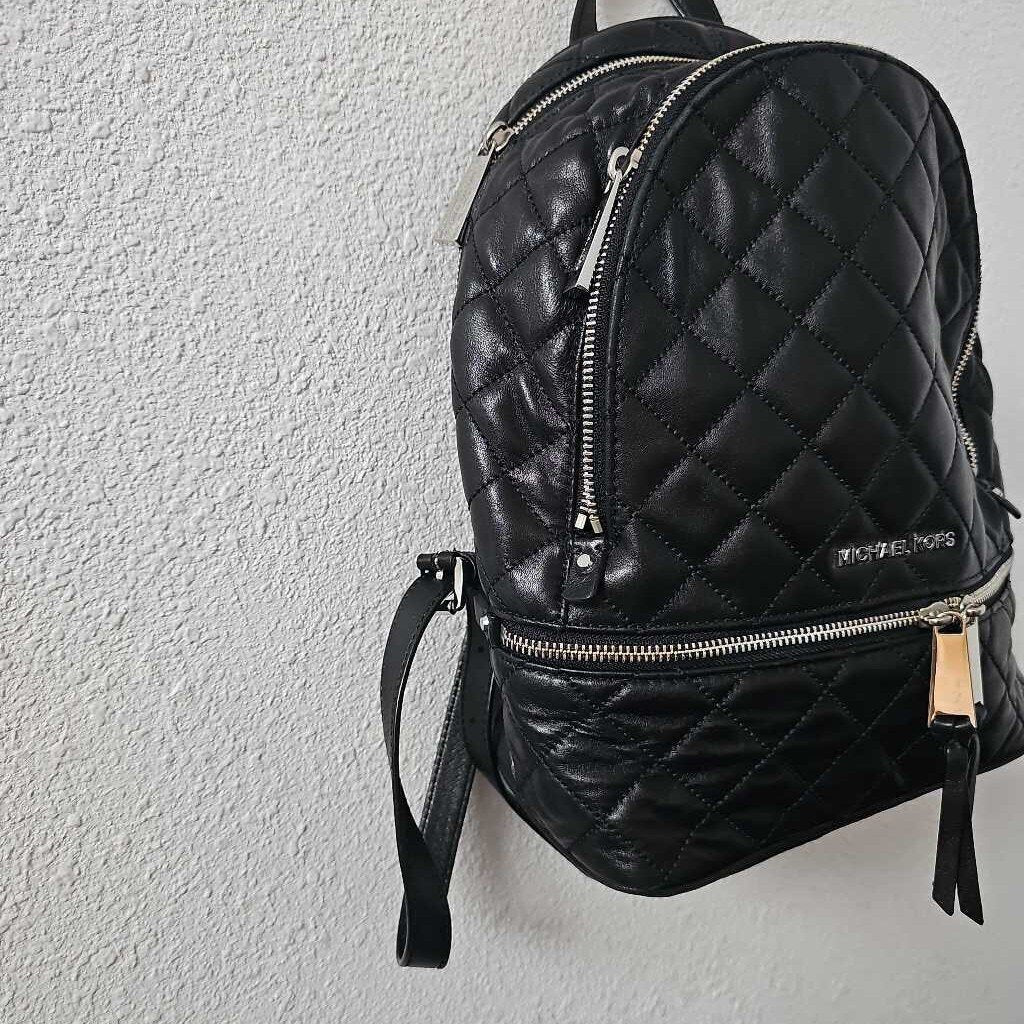 Quilted backpack
