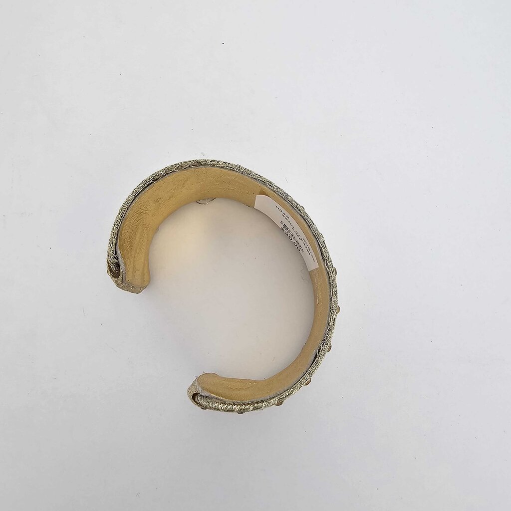 satin crystal cuff