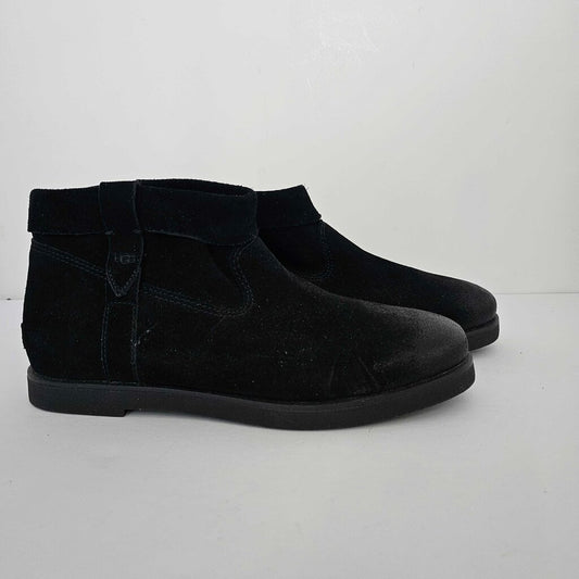 Suede zip