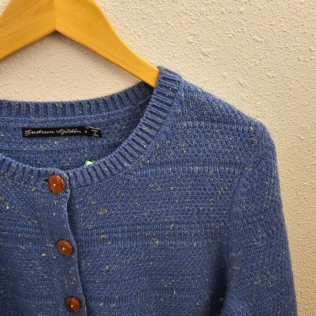 cardigan/wool/silk
