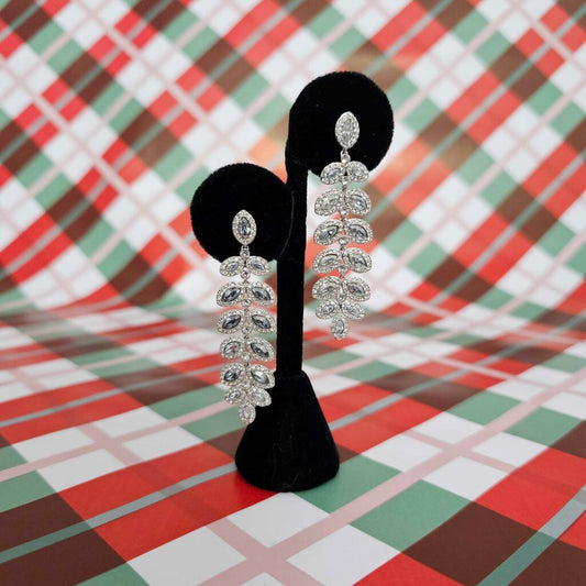 Swarovski Leaf like drop