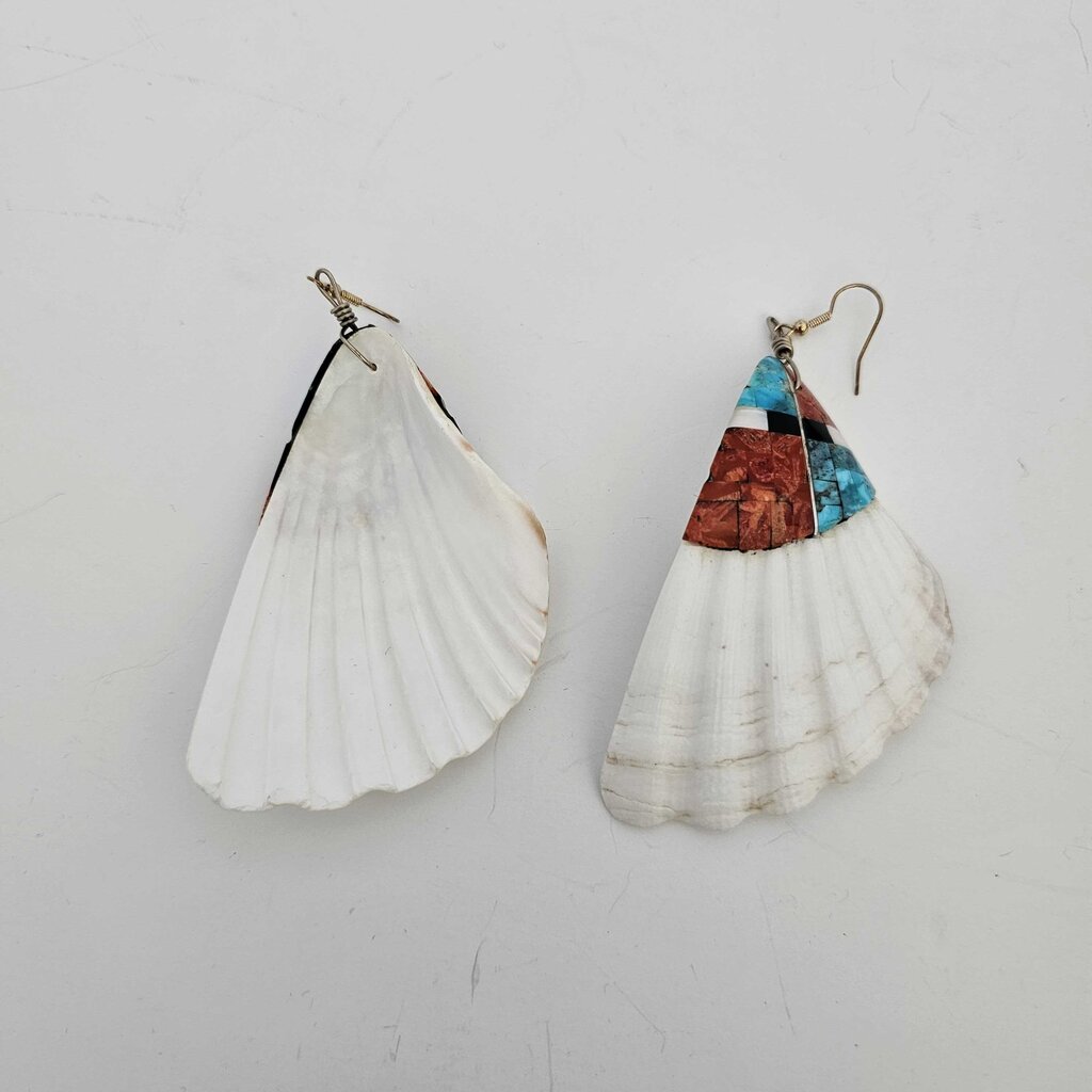 Inlaid Shell Earrings