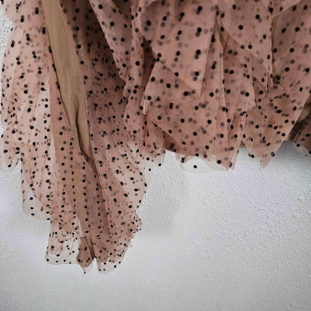 sheer polka dotruffle