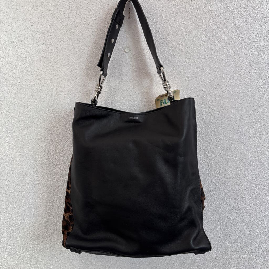 leather/leopard accents