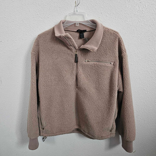 Fuzzy half zip