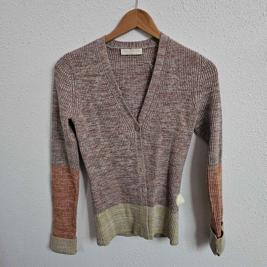 ribbed cardigan