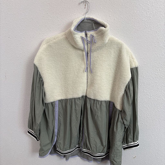 sherpa/mixed fabrics